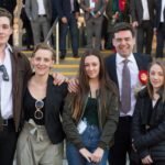 Andy Burnham's son overshadowed by his height as he eyes Downing Street