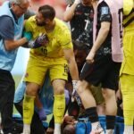 Chaos ensues after Ismael Kone's horrific leg injury in Canada’s World Cup victory over Qatar