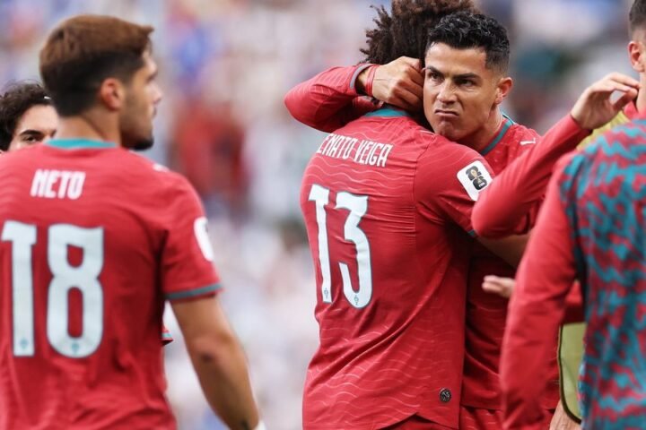 Cristiano Ronaldo makes World Cup history as first player to score at six tournaments