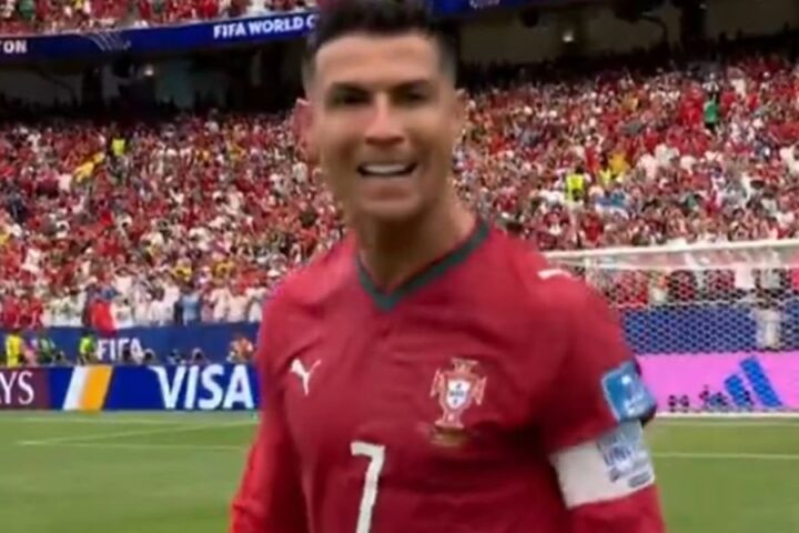 Cristiano Ronaldo scores twice as Portugal thrashes Uzbekistan 5-0 at World Cup