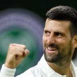 Djokovic requests wedding invitation after couple gets engaged during Wimbledon match