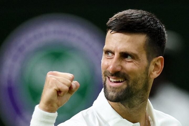 Djokovic requests wedding invitation after couple gets engaged during Wimbledon match