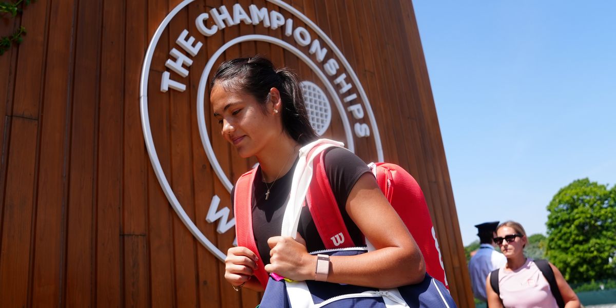 Emma Raducanu absent from Wimbledon training amid injury concerns for British No 1