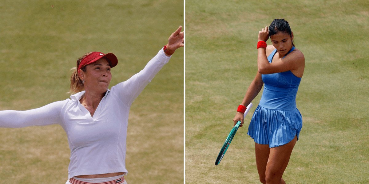 Emma Raducanu loses to Donna Vekic in Queen's Club Championship final