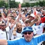 England fans flood Boston as they prepare for World Cup match against Ghana