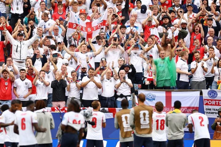 England fans receive commendation for exemplary conduct during match against Ghana in Boston