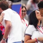England wins World Cup opener against Croatia as players celebrate with partners