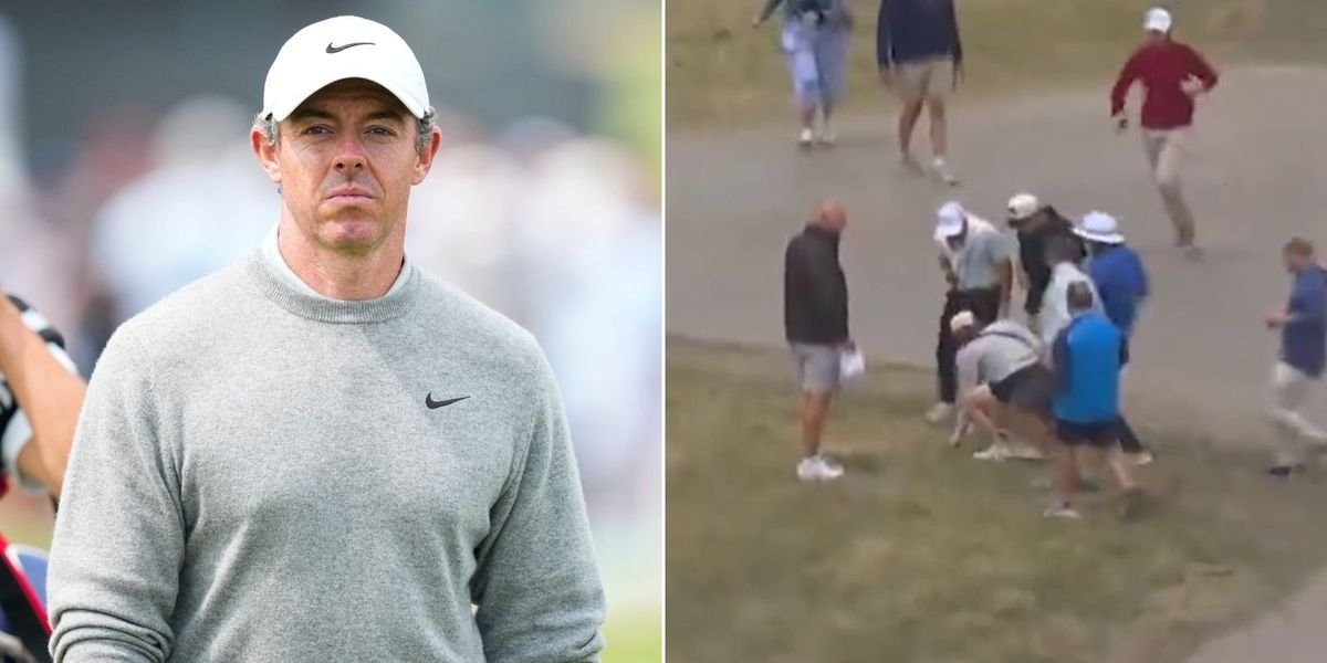 Fans outraged after spectator mishap involving Rory McIlroy at US Open opening day