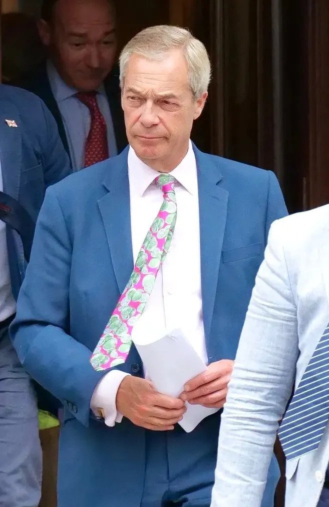Farage and Rees-Mogg seen leaving exclusive London club amid political alliance discussions