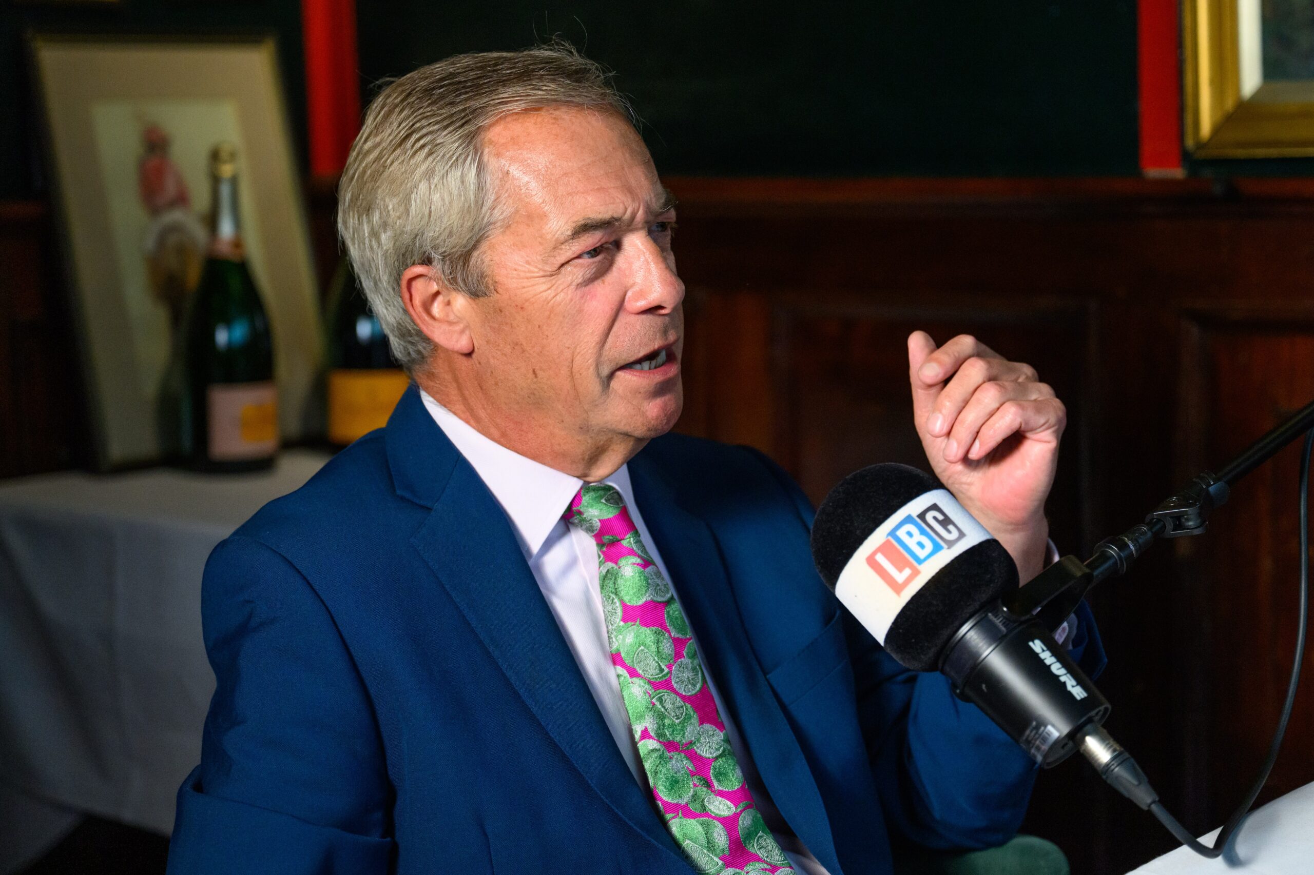 Farage claims radical reforms can save Britain but faces family dissent on Reform UK