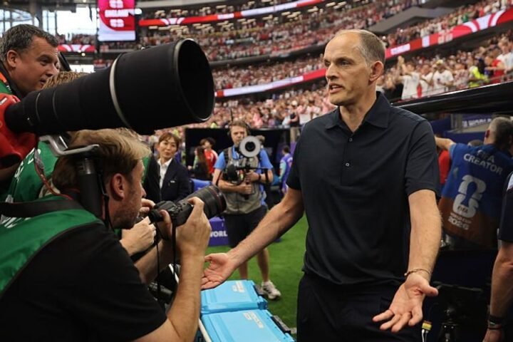 Fifa adjusts photographer placements after Thomas Tuchel's complaints during national anthems