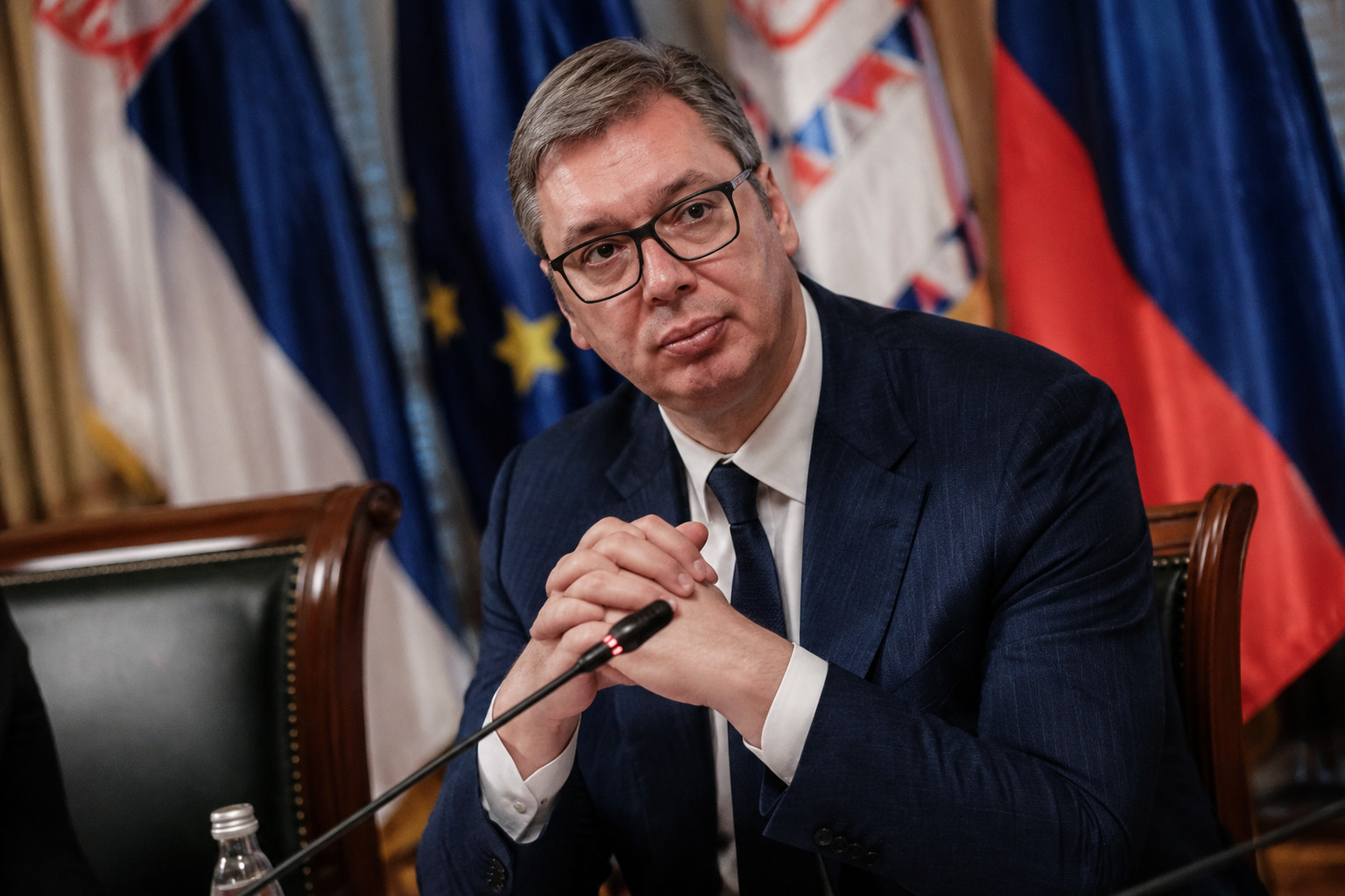 Serbian leader rules out visa restrictions for Russians, defying EU pressure