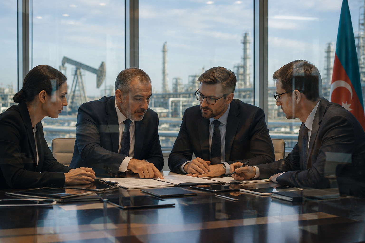 Azerbaijan seals $7.5bn energy and tech deals, challenging Russian supply routes