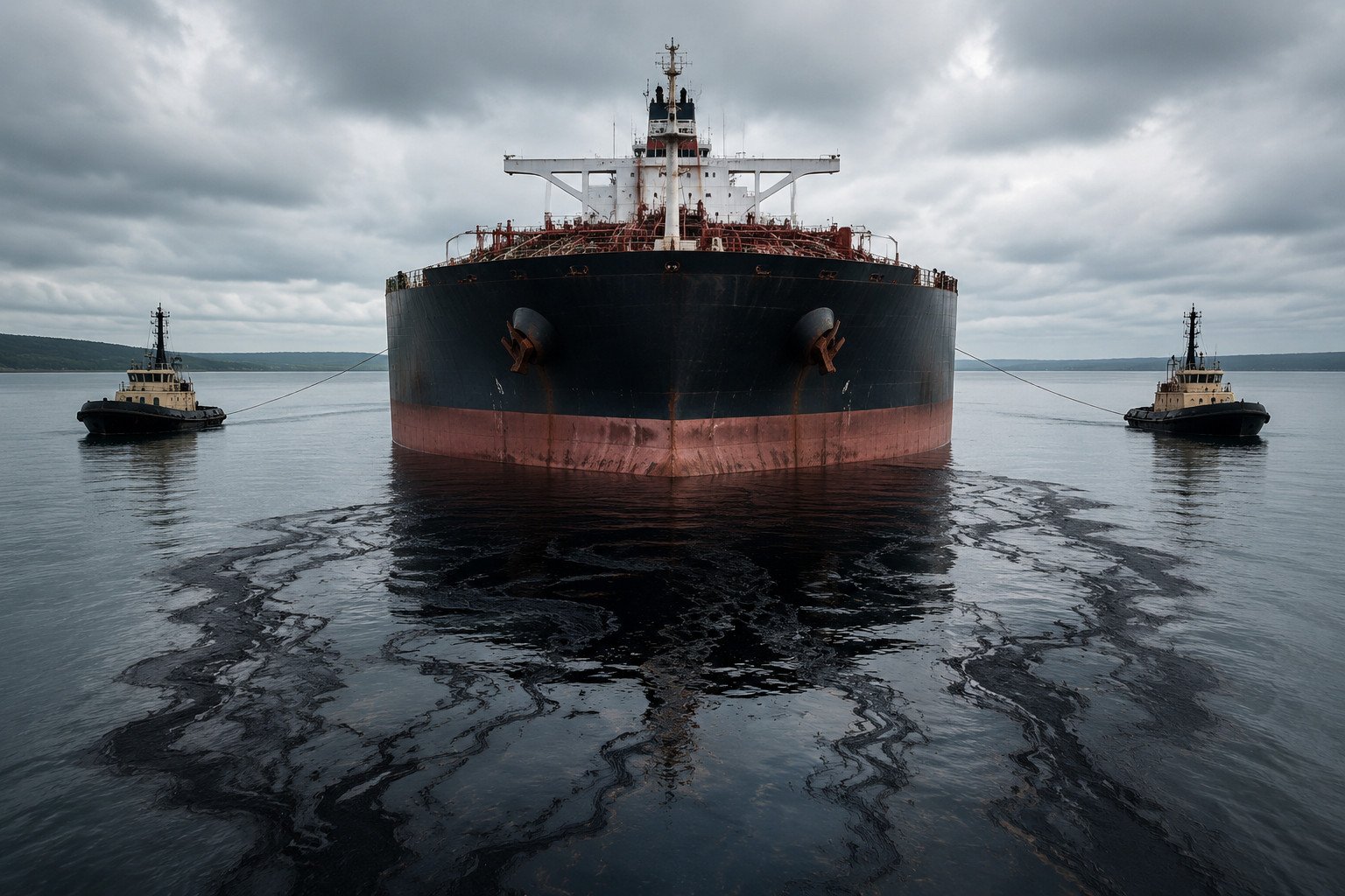 Moscow threatens catastrophic oil spill after UK seizes shadow fleet tanker