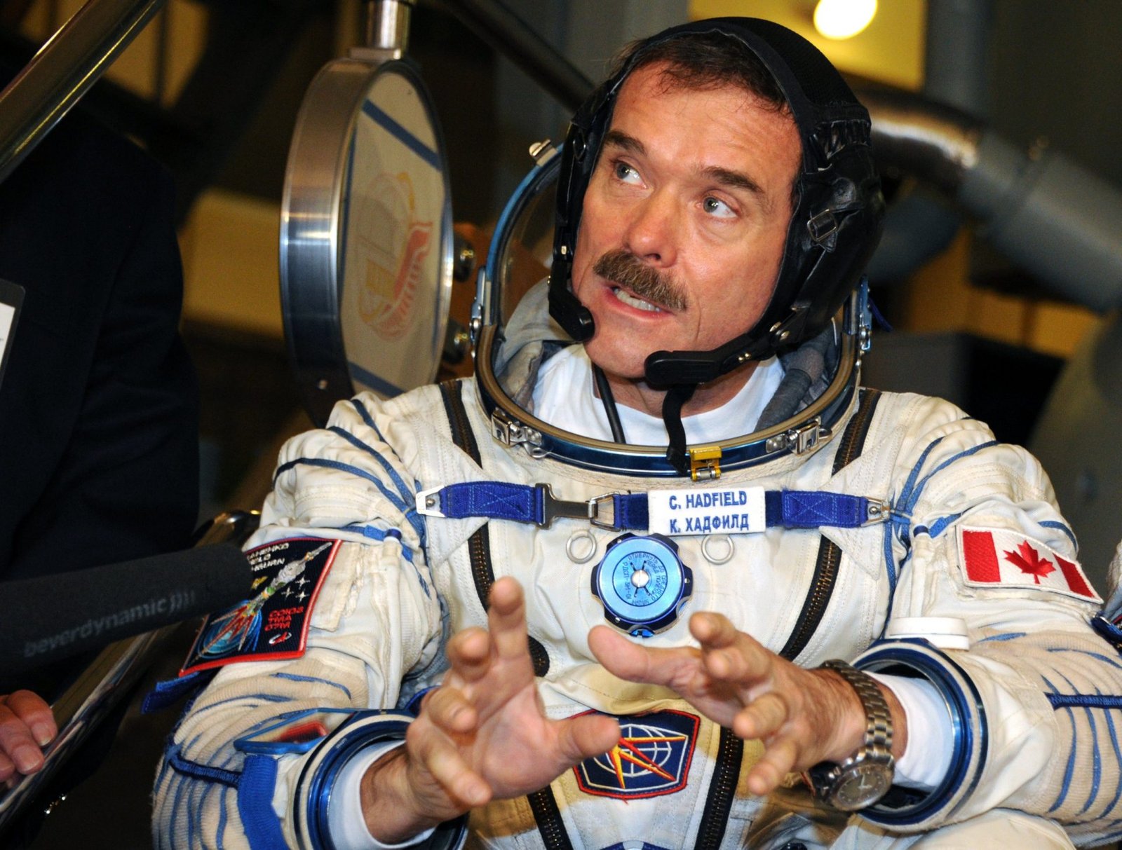 Former astronaut Chris Hadfield reflects on his time in space and common questions about zero gravity toilets