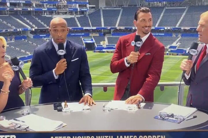 Fox Sports analyst calls James Corden a 'full kit w*****' live on air