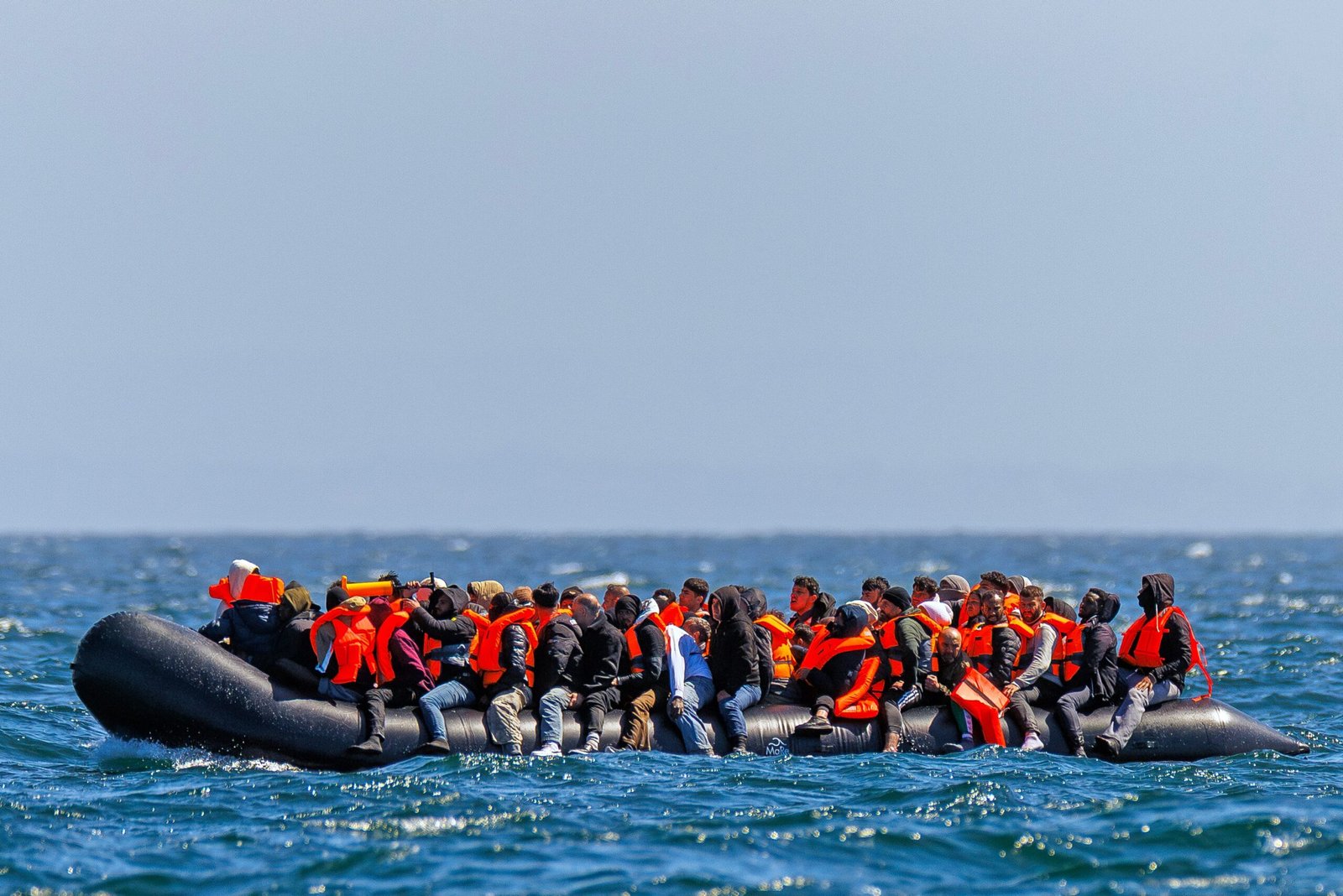 French police increase interceptions of migrant boats crossing to the UK amid new funding deal