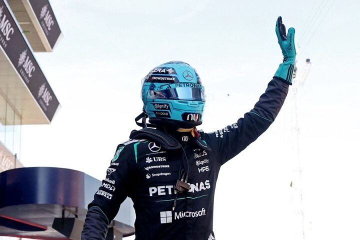 George Russell secures pole position at Barcelona Grand Prix, Hamilton starts second