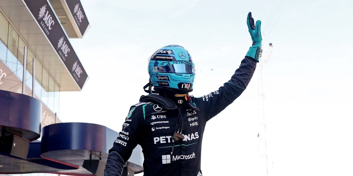George Russell secures pole position at Barcelona Grand Prix, Hamilton starts second
