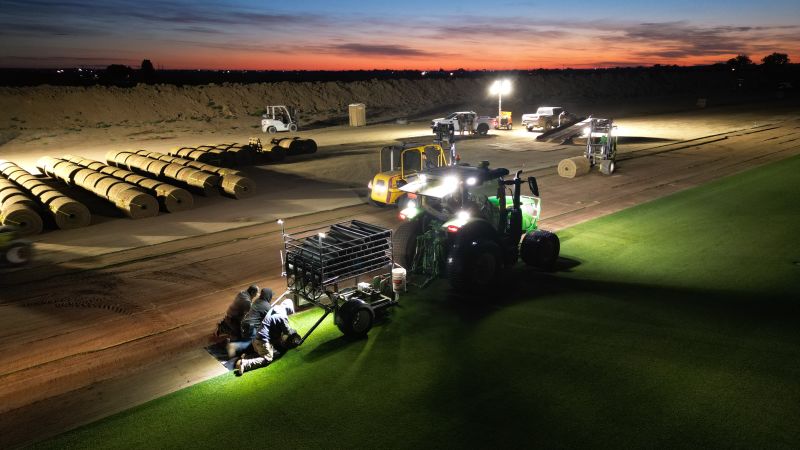 Grass scientist's six-year journey to prepare World Cup stadium turf