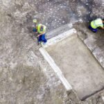 Illegal excavation near Rome uncovers grand Roman villa with intricate mosaics