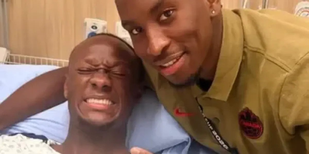 Ismael Kone shares hospital photo after sustaining severe leg injury during World Cup match