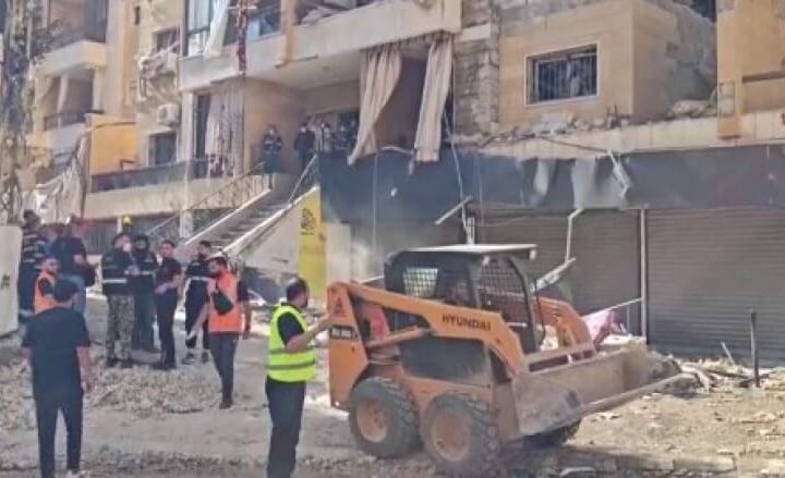 Israel conducts airstrikes on Hezbollah positions as Iran launches missiles towards the country