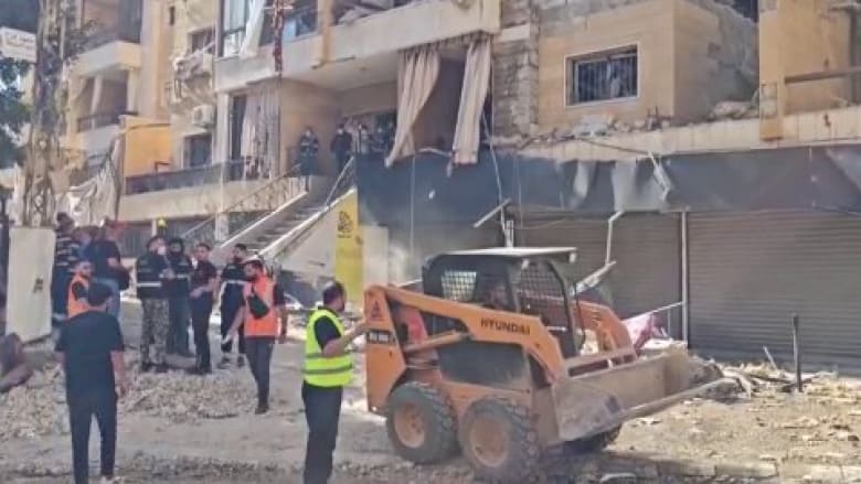 Israel conducts airstrikes on Hezbollah positions as Iran launches missiles towards the country