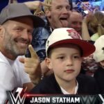 Jason Statham makes surprise appearance at WWE RAW in London