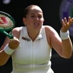 Jelena Ostapenko criticizes Wimbledon crowd while sporting Tesco-branded outfit