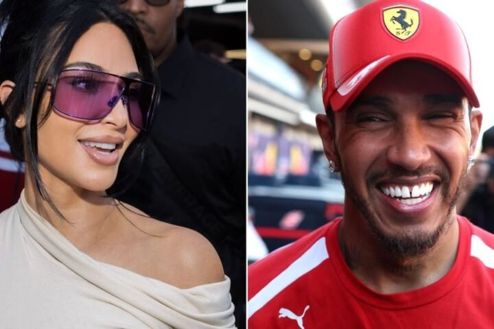 Lewis Hamilton celebrates first Formula One win with Ferrari at Spanish Grand Prix