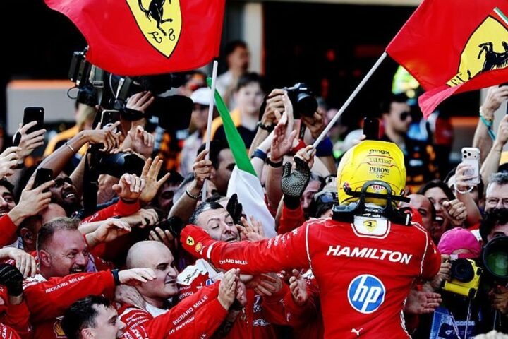 Lewis Hamilton claims first victory with Ferrari at Barcelona Grand Prix
