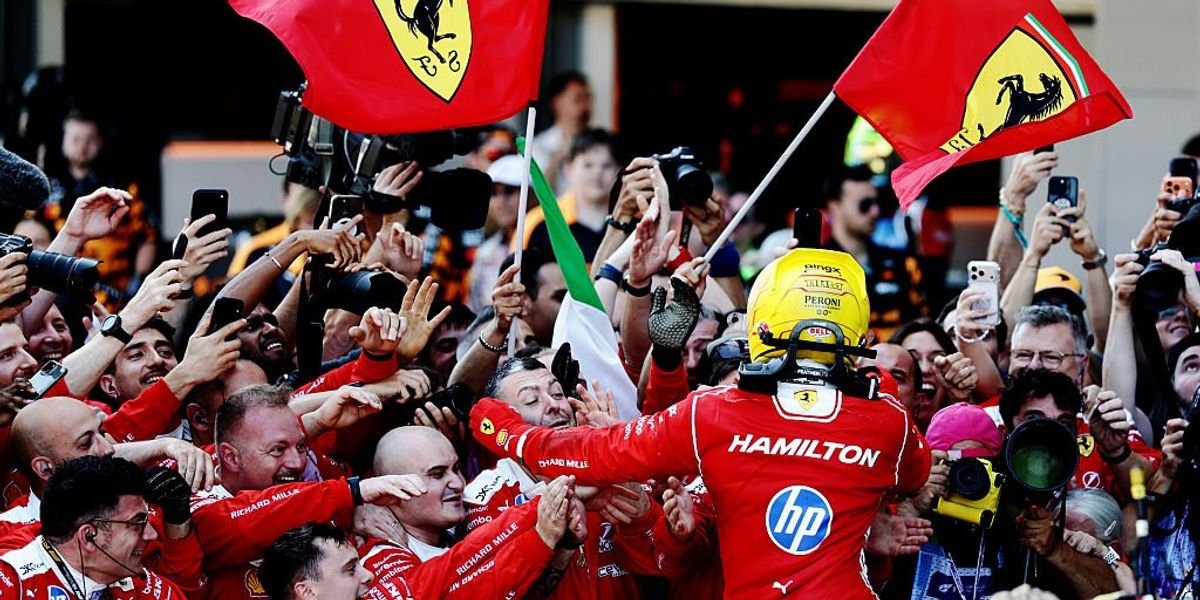 Lewis Hamilton claims first victory with Ferrari at Barcelona Grand Prix