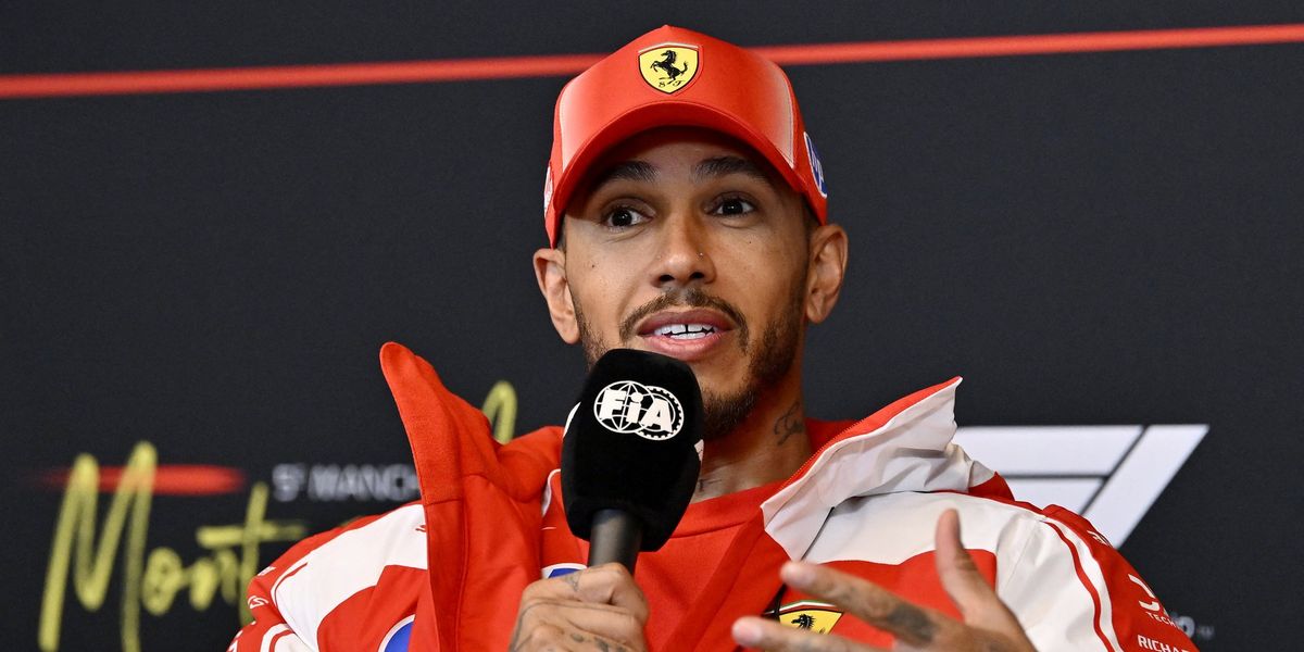 Lewis Hamilton splits World Cup loyalties between England and Brazil