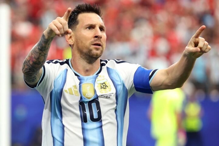 Lionel Messi becomes World Cup's all-time leading goalscorer after goal against Austria
