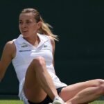 Maja Chwalinska's Wimbledon run ends in injury after near victory