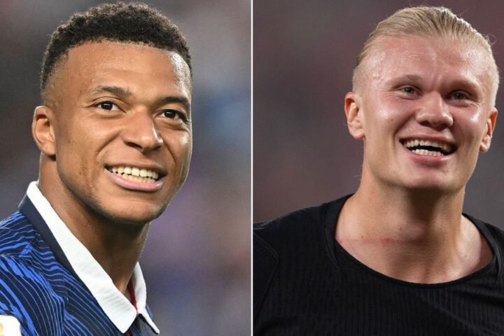 Mbappe and Haaland face off in their first World Cup clash as rivals