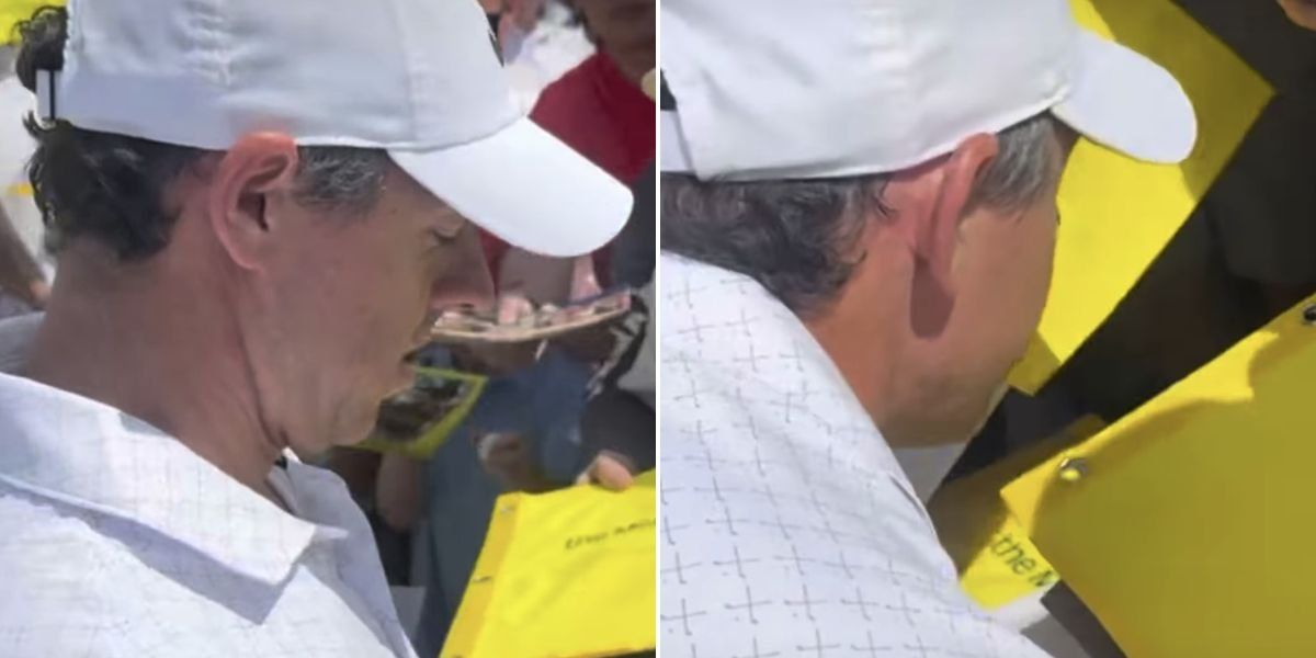 Rory McIlroy shares special moment with young fan ahead of Memorial Tournament
