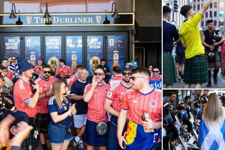 Scottish fans flood Boston as Tartan Army prepares for World Cup opener against Haiti