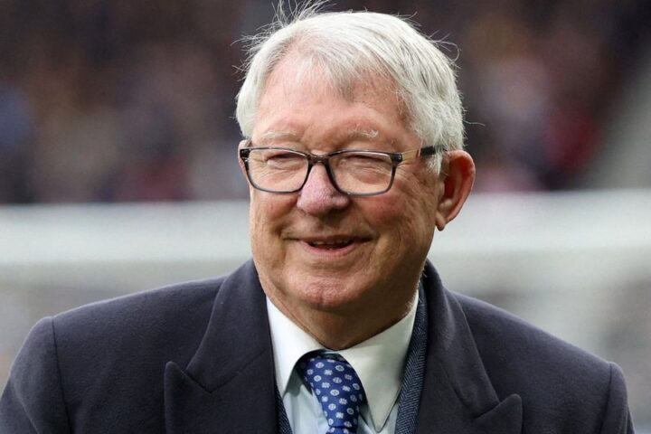 Sir Alex Ferguson makes first public appearance since health scare