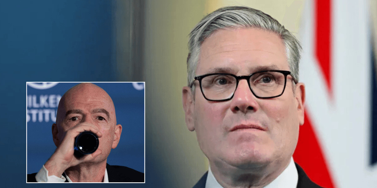 Sir Keir Starmer criticizes Fifa's bottle ban as money-making scheme during World Cup