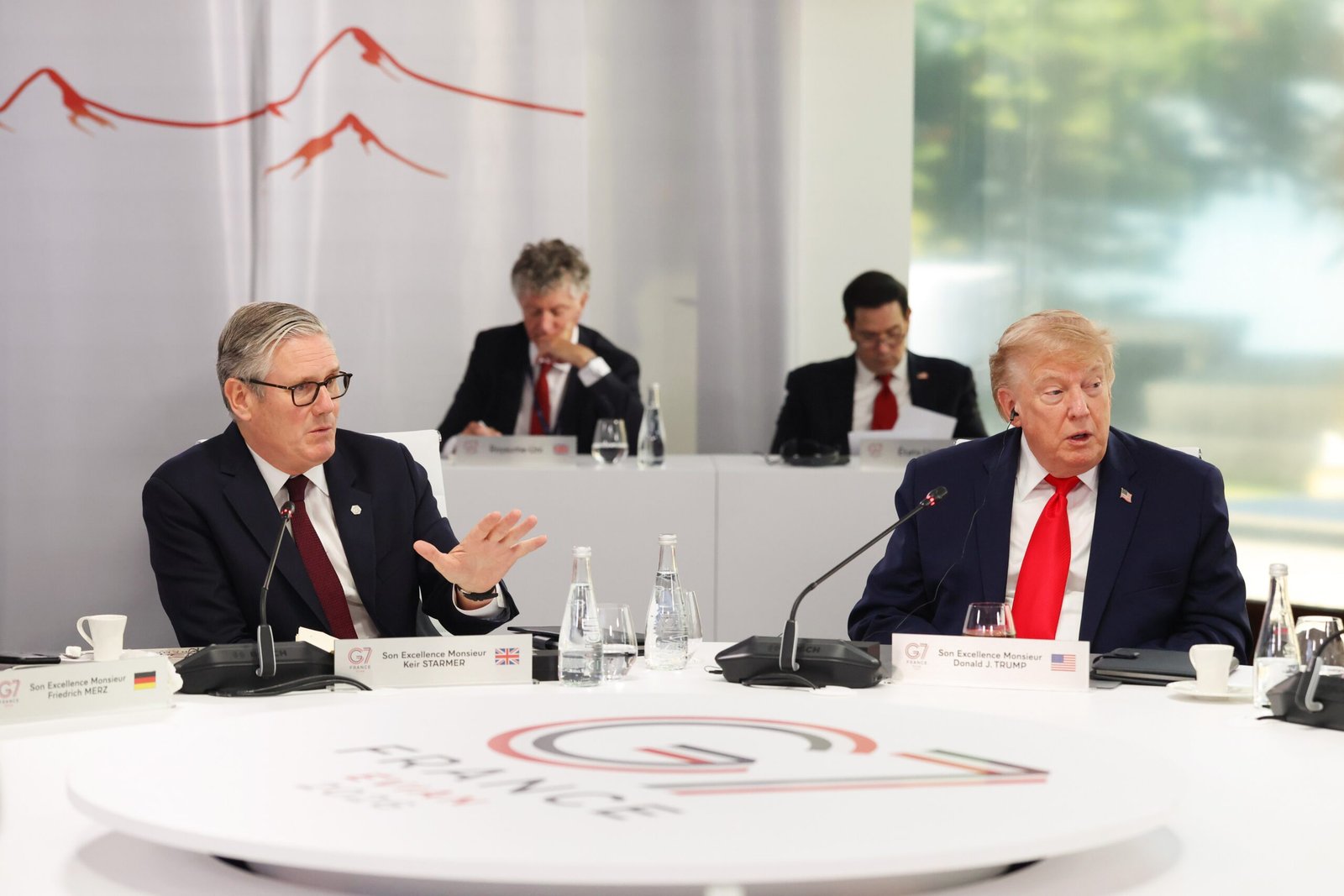 Starmer rekindles relationship with Trump ahead of G7 summit in France