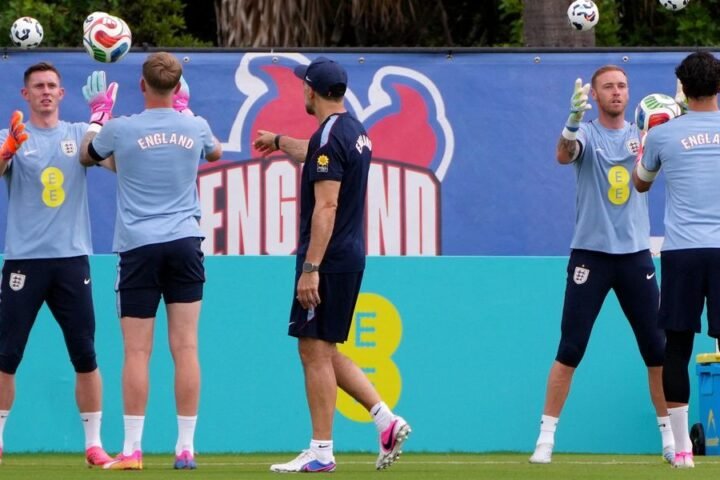 Two men charged with theft of England's World Cup training equipment