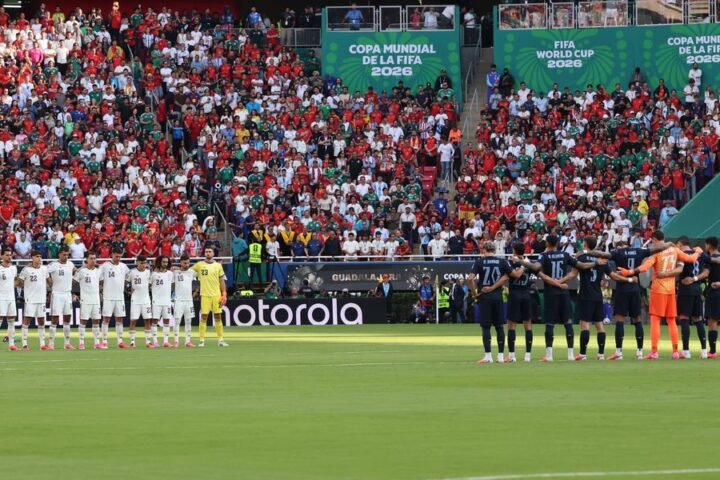 World Cup fans disrupt minute's silence for Venezuela earthquake victims during Uruguay-Spain clash