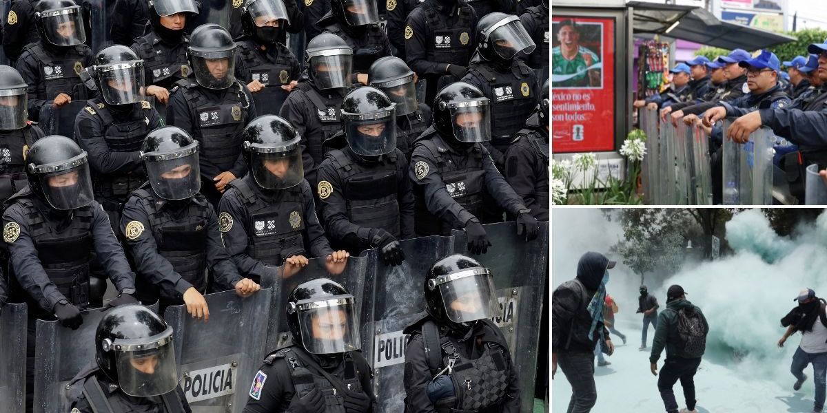 World Cup opening ceremony and match under threat from planned mass protests in Mexico