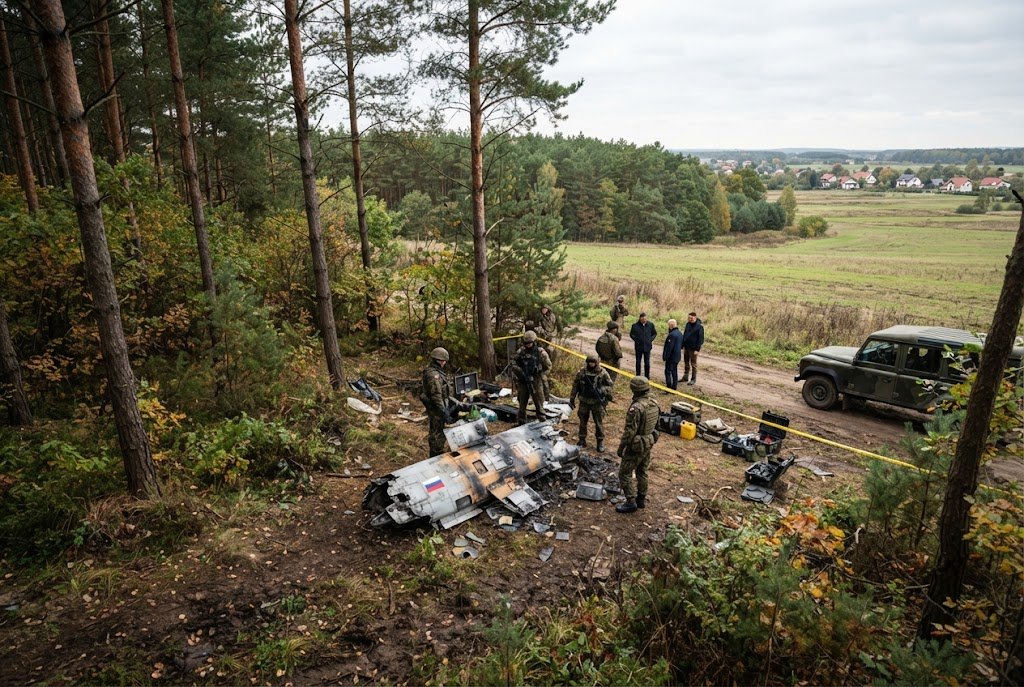Russian Kh-101 Missile Debris Found in Poland, Warsaw Coordinates with NATO Allies