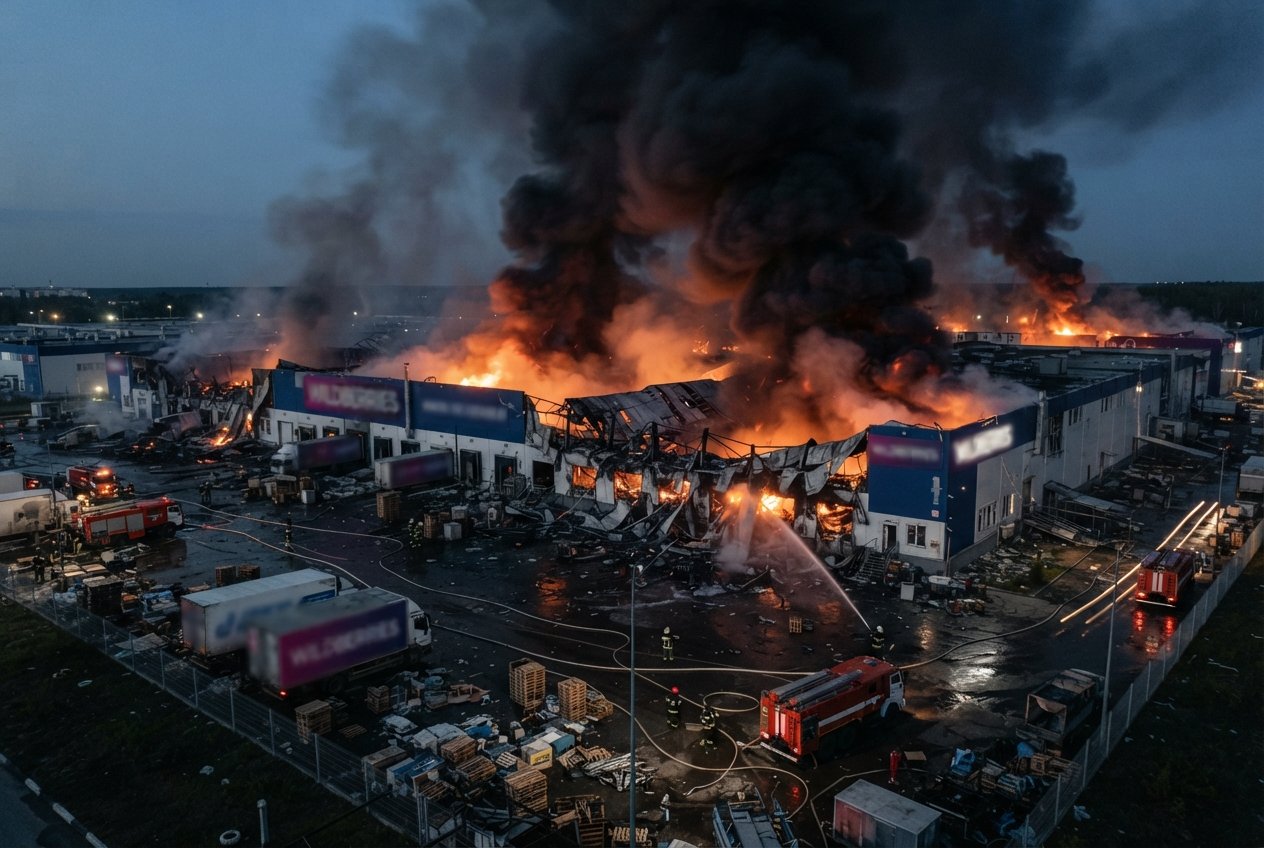Ukrainian drones struck eight Wildberries hubs used for military supply, report says