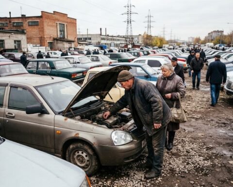 Russian used-car spending climbs 13% as war economy pushes buyers to older vehicles
