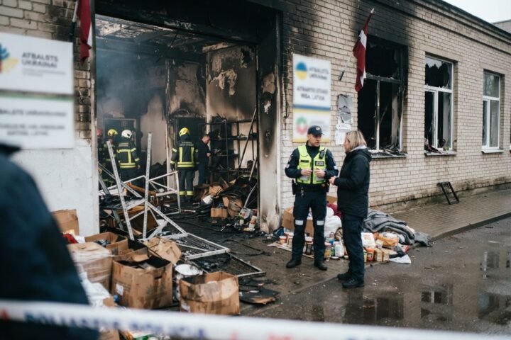 Latvia Probes Arson at Charity That Aids Ukraine, Does Not Rule Out Russia Link