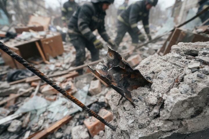Russian Missile Barrage Kills Seven in Ukraine After Zelensky’s Washington Peace Talks